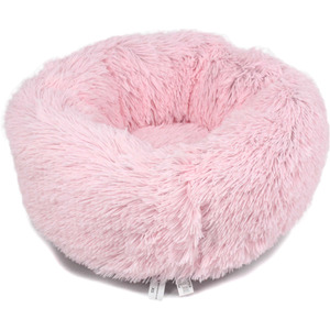 Fluffy Dog Bed in Pink - Pink / XS by Actiaspet