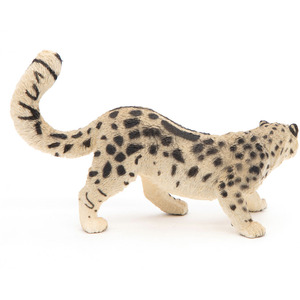 PAPO Wild Animal Kingdom Snow Leopard Toy Figure - Black by PAPO