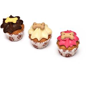Pack of 3 Mini Woofins - Iced by The Barking Bakery