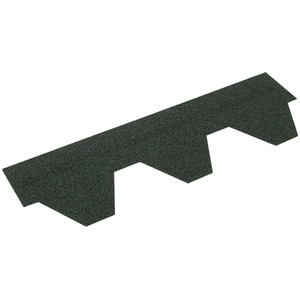 18Pcs Hexagonal Asphalt Roofing Shingles - Green by Livingandhome