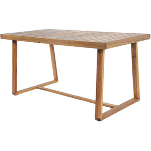 Brooke 6 Piece Dining Set - Wood by Malay