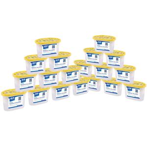 Harbour Housewares Interior Dehumidifiers - 500ml - Lemon - Pack of 20 - Lemon by Harbour Housewares