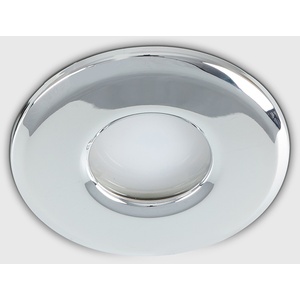 Downlight IP65 4 Pack Silver Bathroom Ceiling Downlight - Silver by ValueLights