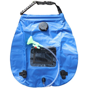 20L Outdoor Camping Shower Bag - Blue