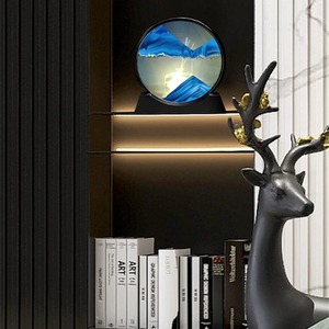 Dynamic Sand Art 3D Rotatable Frame - Blue by Dyzi