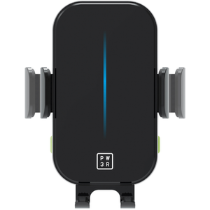 Universal Wireless Charging Phone Holder and Telescopic Mount - Black by PW3R