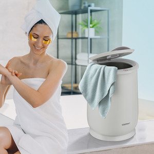 Portable Spa Hot Towel Heater - Grey by Costway