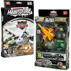 Big Daddy Kids Vehicle Set with Accessories - Multi / Military Aircaft / 10+ by Big Daddy