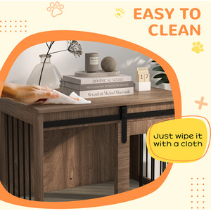 PawHut Dog Crate Furniture with Removable Cushion by PawHut