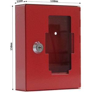 Rottner Emergency Key Box NS1 Cylinder Lock Red - Red by Rottner Safes