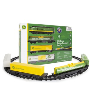 John Deere 28 Piece Mini Train Set - Green by Lionel