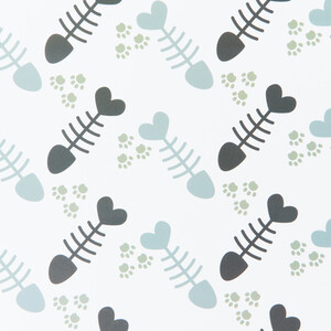 Fish Bone Placemat by Clever Paws