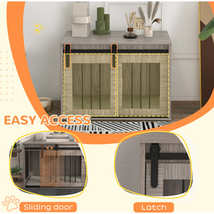 PawHut Dog Crate Furniture with Removable Cushion by PawHut