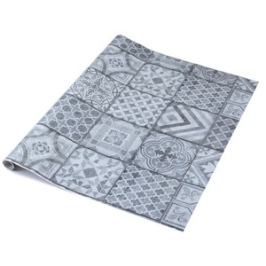 dc fix Trendyline Visby Grey Self Adhesive Vinyl Wrap for Worktops and Furniture by d-c-fix