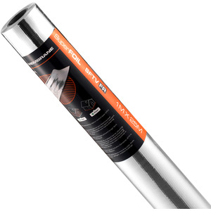 SFTVFR 1m x 25m Aluminium Foil Membrane - Silver by SuperFOIL Insulation