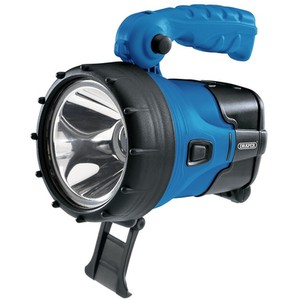 Draper 5W Cree LED Rechargeable Spotlights - BLUE/BLACK by Draper