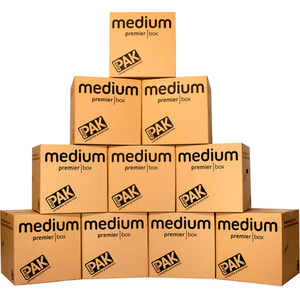 StorePAK Heavy Duty Medium Storage and Moving Cardboard Boxes - 10 by StorePAK LTD