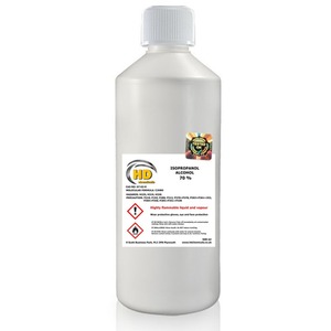 ISOPROPANOL ALCOHOL 70 percent - Clear / 500g by HD Chemicals LTD