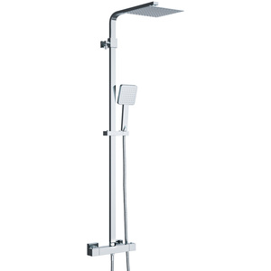 Nes Home Square Exposed 2-Way Thermostatic Mixer Shower Set by Nes Home