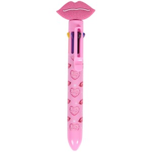 Lets Dance 8 Colour Ball Pen - Pink