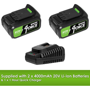 Cordless Lawnmower Brushless 40V With Mulcher Long Run Time - Green by Mylek