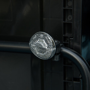 HOMCOM Bike Trailer with 65L Storage Box Foldable Steel Frame B71-062V00BU - Black by HOMCOM