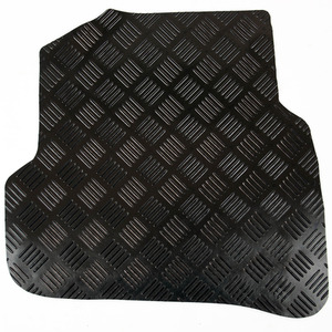 VW Polo Mk5 Skoda Fabia 3 Seat Ibiza 3 Tailored Rubber Car Mats Set - Black by Easimat