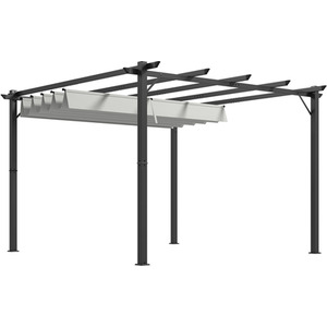 Outsunny Pergola Gazebo Awning Canopy Sun Shade by Outsunny