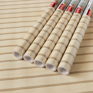 dc fix Wooden Slats Self Adhesive Vinyl Wrap for Kitchen Doors and Worktops - Natural / 67.5cm x 2m (pack of 5) by d-c-fix