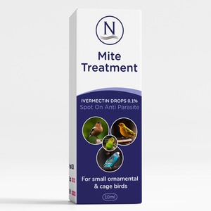 Mite Treatment Anti-Parasite for Small Birds - by Naqua Ltd