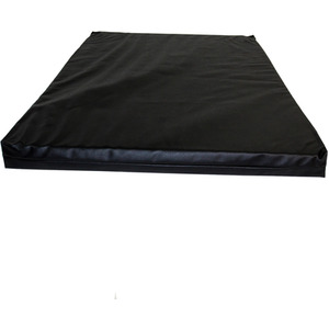 Waterproof Dog Cage Bed in Black - Black / L by Actiaspet