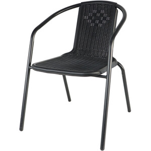 Pisa Bistro Set - Black by Outdoor Essentials