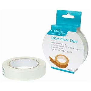 Clear Tape - 120m x 25mm - Clear by Ashley