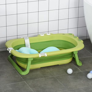 Baby Bath Tub for Toddler - Green by HOMCOM