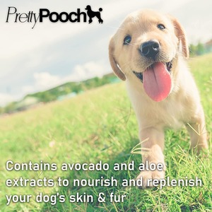 Baby Powder Fragrance Dog Shampoo 2 Litres and Detangling Spray 250ml - Clear by Pretty Pooch