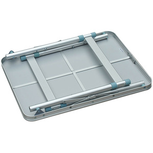 Outsunny Aluminium Outdoor Camping Table - Silver by Outsunny