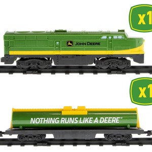 John Deere 28 Piece Mini Train Set - Green by Lionel