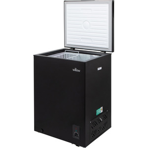 141 Litre Willow Chest Freezer - Black by Willow