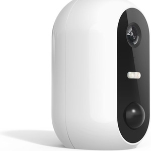 Outdoor Wireless Rechargeable WiFi Security Camera with 2 Way Audio - White by Denver