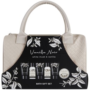 Vanilla Noir Bath Gift Set - Grey
