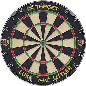 TARGET DARTS Luke Littler Dartboard Set - Black by TARGET DARTS