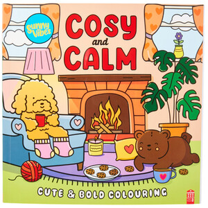 Cosy and Calm or Happy Street Colouring Book