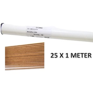 1 Mtr Mild Steel Welding Rods 1.6mm - 25 Pack CCMS - Bronze by CCMS