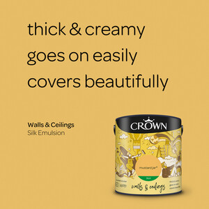 Crown Walls and Ceilings Silk Emulsion by Crown Paints