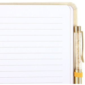 Summer Solstice Notebook Journal with Citrine Pen - A5 by Kingsbury Gifts