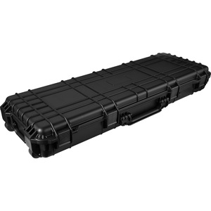Rifle Case with Hard Shell - Black by tectake