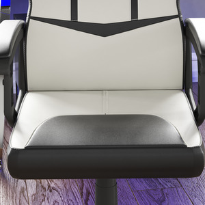 Comet Racing Gaming Chair - White by Vida Designs