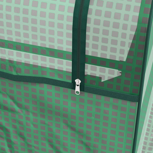 Outsunny Raised Garden Bed Planter Box with Greenhouse, Green and Dark Grey - Green by Outsunny