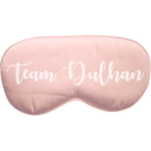 Team Dulhan Eye Mask by Peacock Supplies