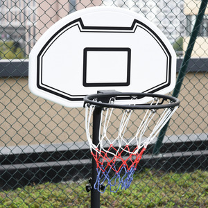 HOMCOM Basketball Stand and Hoop - Black by HOMCOM